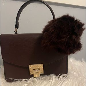 Burgundy Aldo purse